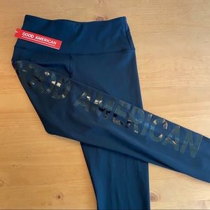 Good American “The Core Power Legging” in black